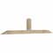 Ekena Millwork Portland Rough Sawn Timber Gable Bracket, Douglas Fir, 84"W x 17"H x 4"D x 4"F, 5/12 Pitch GBW084X17X0404POR00RDF - alternate 5